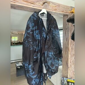 Nike AOP Floral Windbreaker Parka Jacket